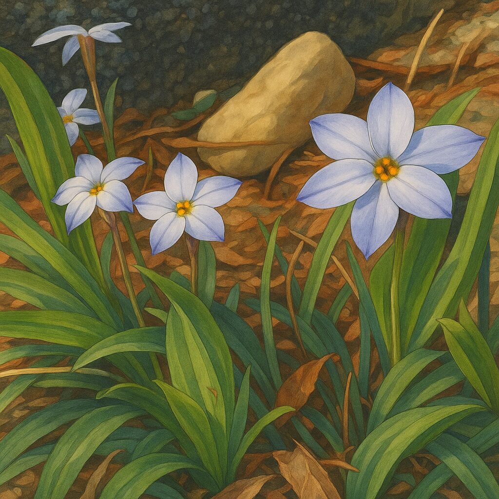 ハナニラの無料(フリー)イラスト