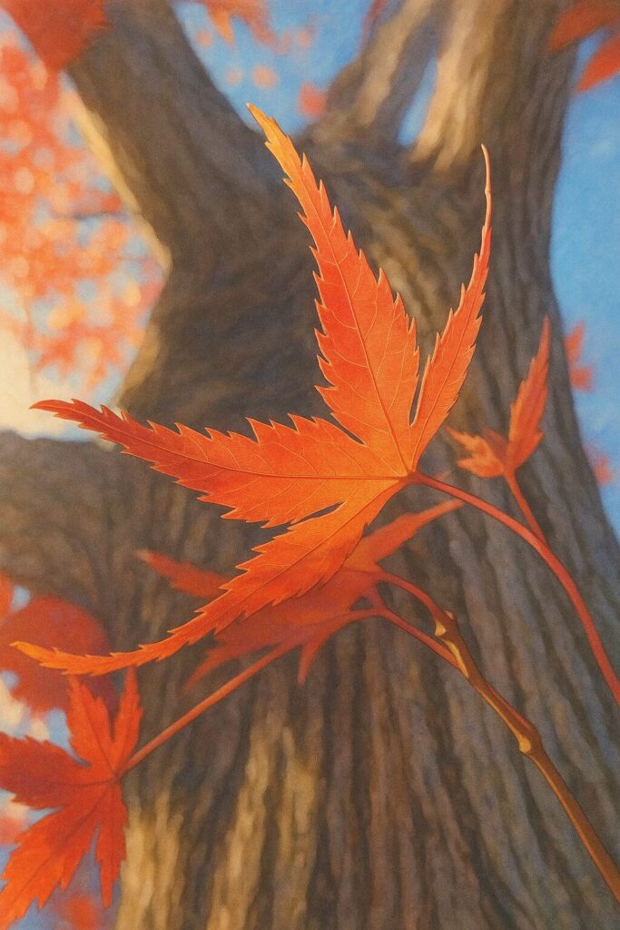 モミジの無料(フリー)イラスト
